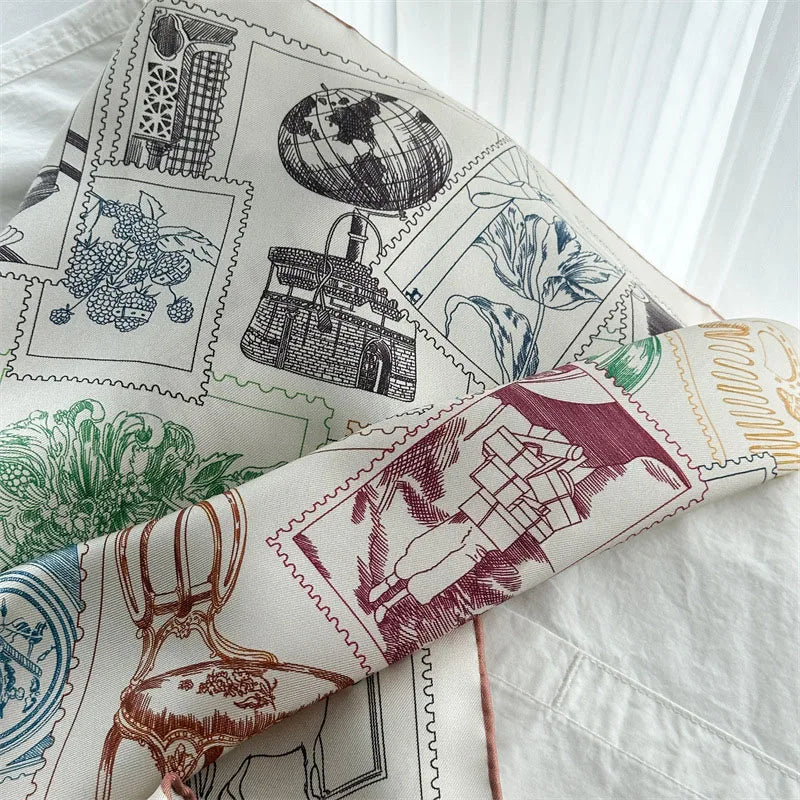 100% Silk Scarves Wraps Shawl