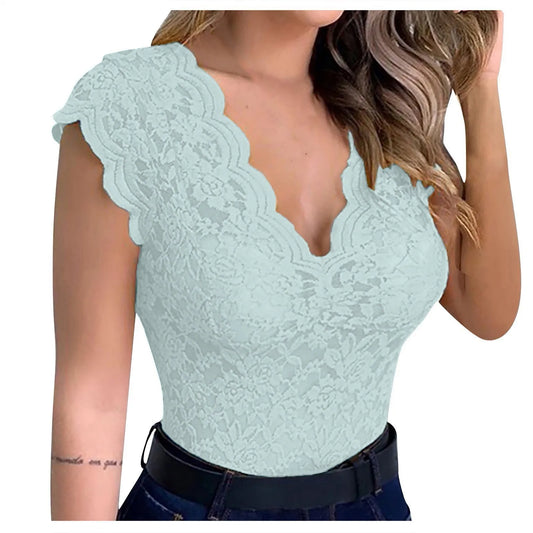 Lace Sexy Camisole V Neck Tank Top Underwear