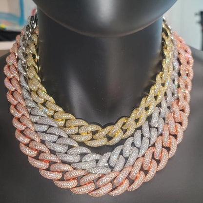 Miami Cuban Chain Iced Necklace