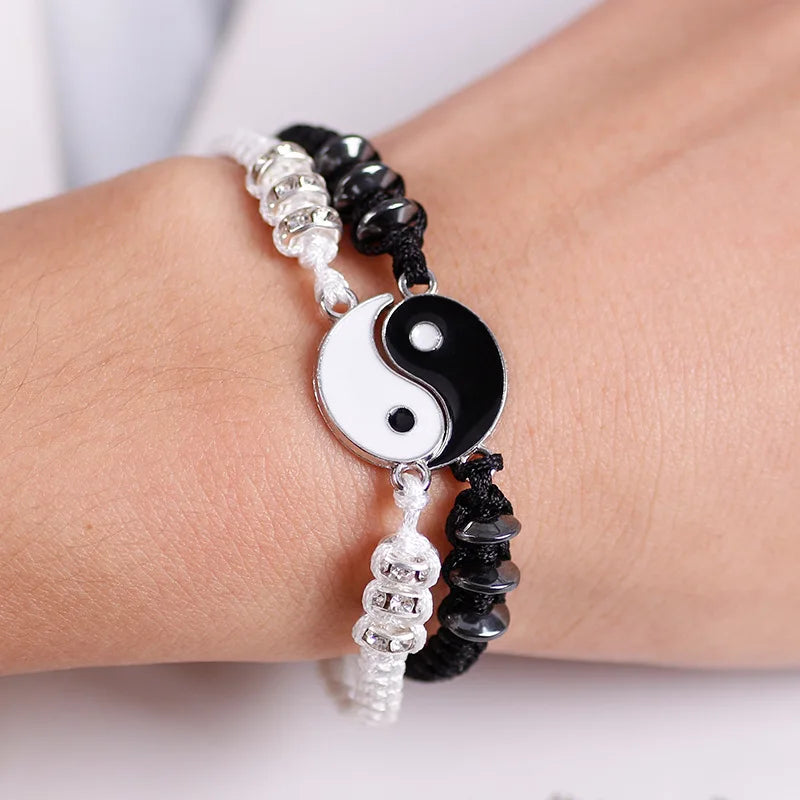 Tai Chi Yin Yang Bracelets Necklaces Pendant