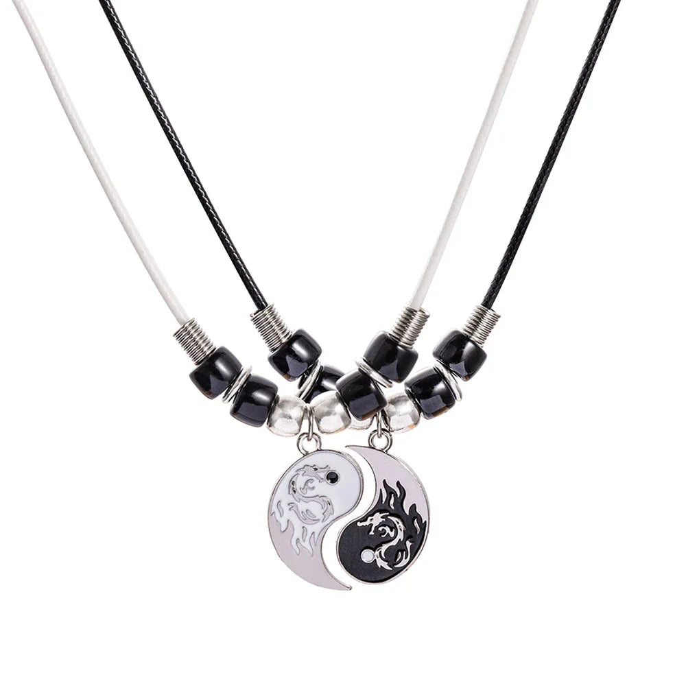 Tai Chi Yin Yang Bracelets Necklaces Pendant
