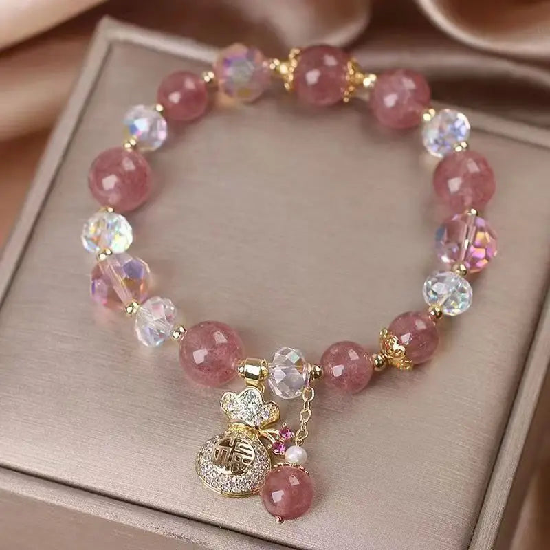 Glass Bead Bracelet