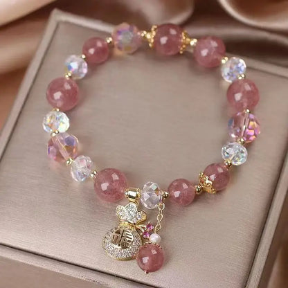 Glass Bead Bracelet
