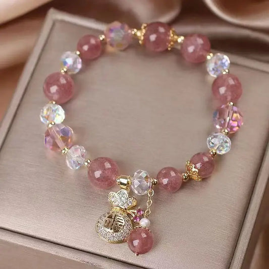 Glass Bead Bracelet
