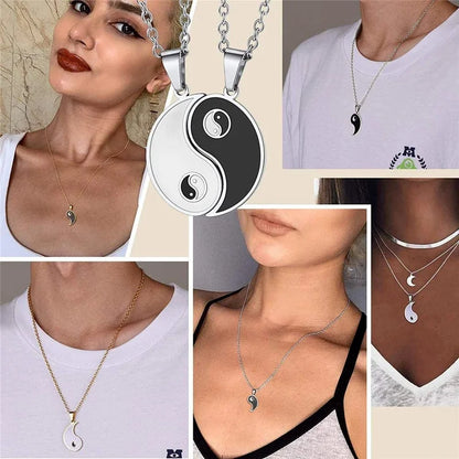 Tai Chi Yin Yang Bracelets Necklaces Pendant