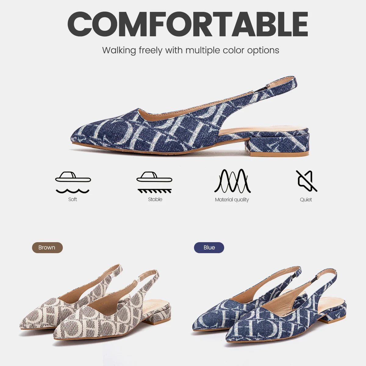 Summer Low Heel Ankle Strap Sandals Open Toe Sexy Travel Party Sandals Light Luxury Design New Women's Flat Bottom Sandals