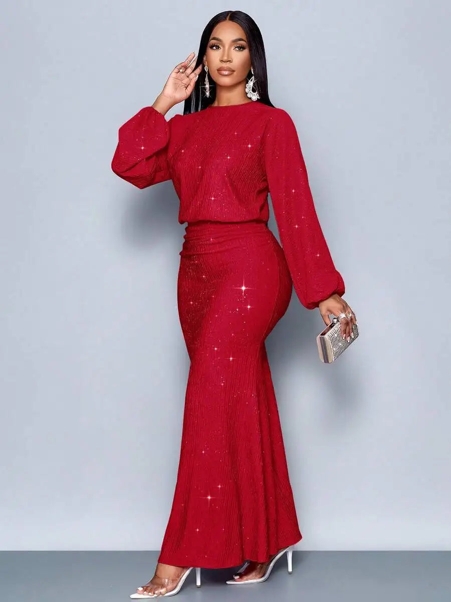 Suitable For Christmas Party Vacation & Dating & Valentine's Day Dating Pink Color Elegant Mermaid