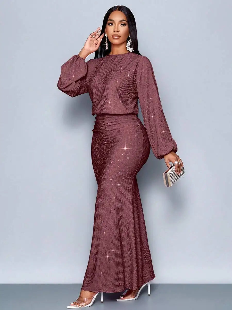 Suitable For Christmas Party Vacation & Dating & Valentine's Day Dating Pink Color Elegant Mermaid