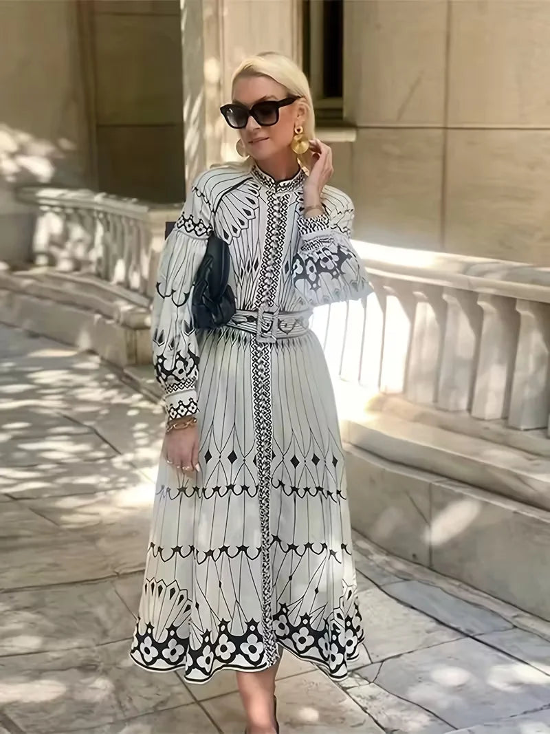 autumn/winter fashionable and elegant dress