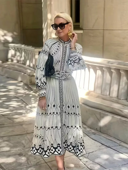 autumn/winter fashionable and elegant dress