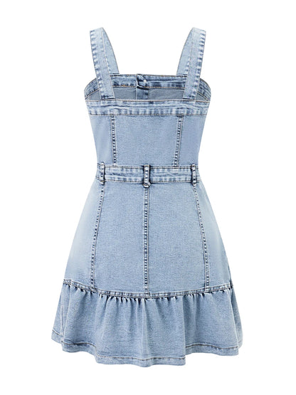 Women s Sleeveless Denim Jumpsuit