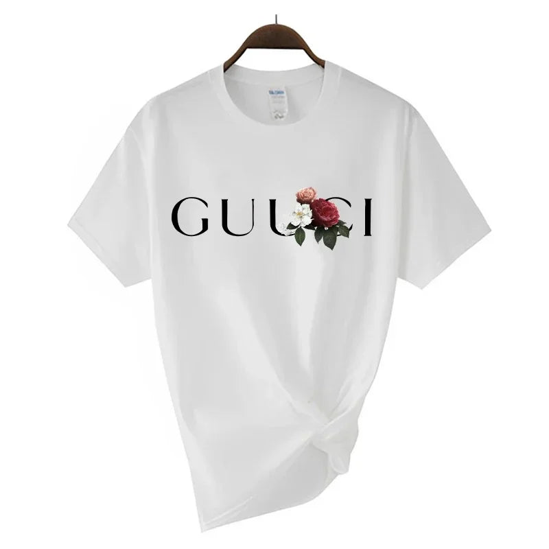 High Quality Women's T Shirt Letter Printed