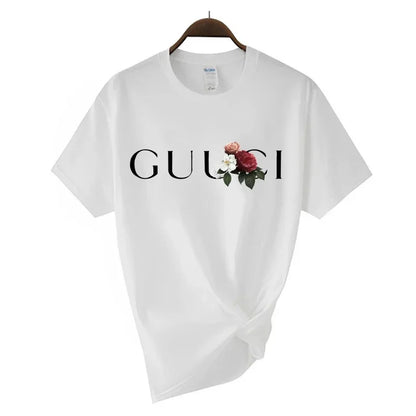 High Quality Women's T Shirt Letter Printed