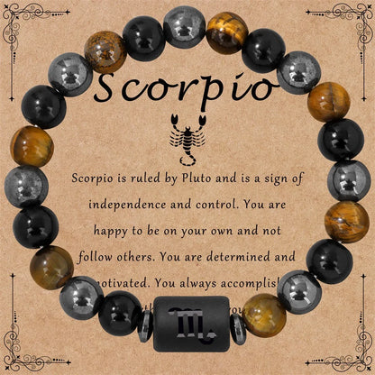 12 Zodiac Constellation Sign Bracelet