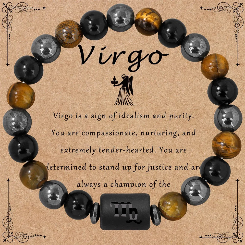 12 Zodiac Constellation Sign Bracelet