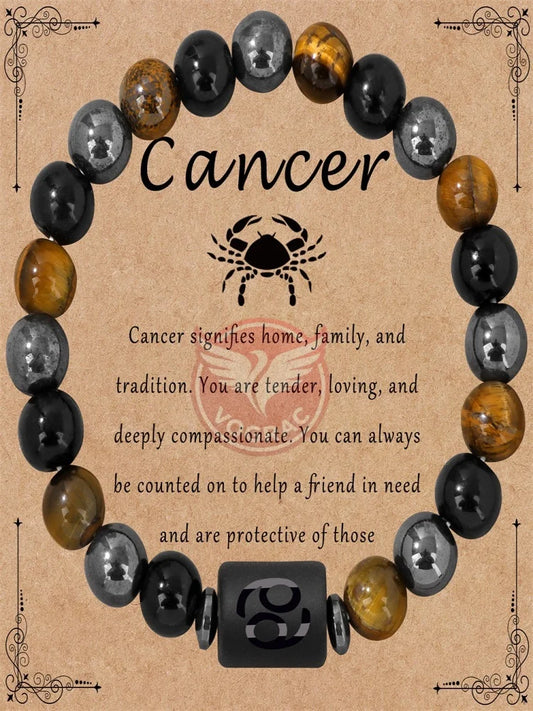 12 Zodiac Constellation Sign Bracelet