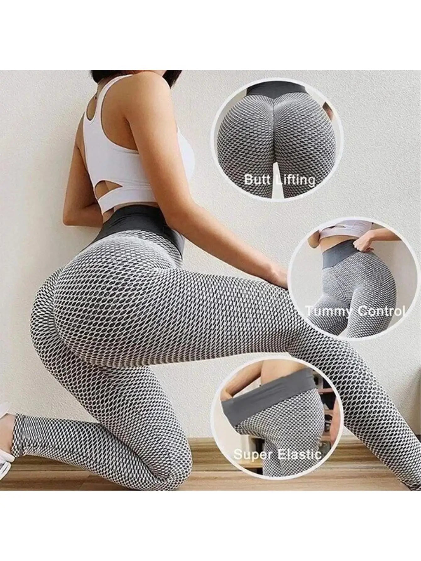 High Waist Yoga Pants Butt Lifting Tights