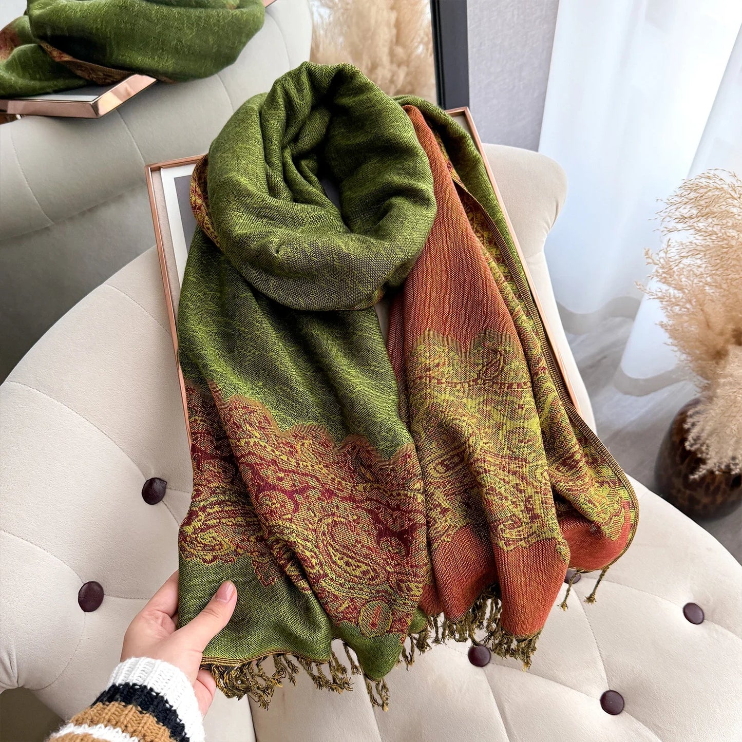 Thick Pashmina Soft Shawl Wrap