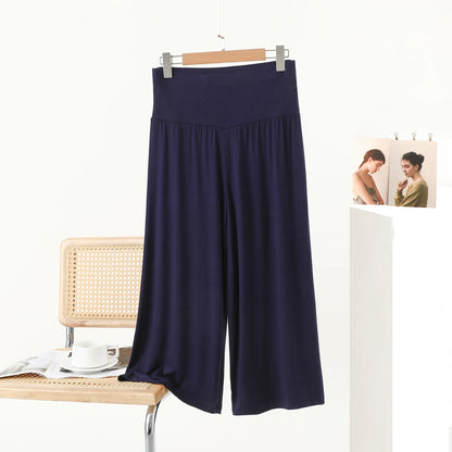 High-Waist Loose Wide-Leg Pants