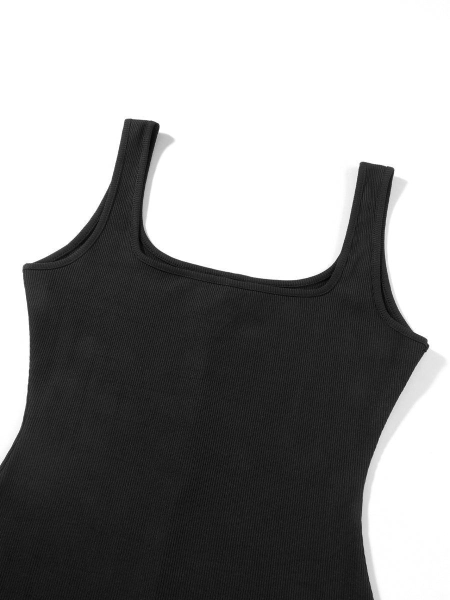 Women Sleeveless Bodycon Jumpsuit