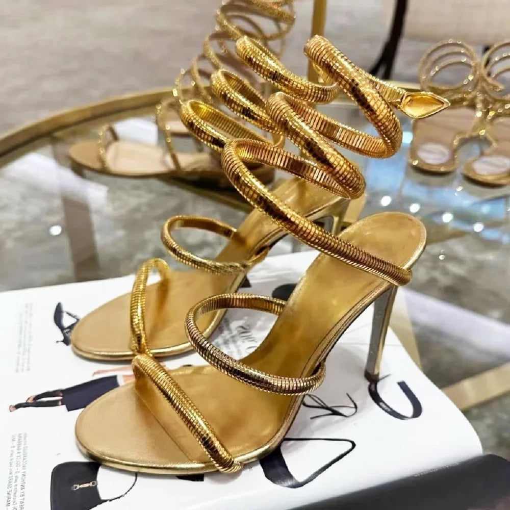 Street Style Ankle Strap Open Toe Sandals