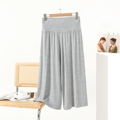 High-Waist Loose Wide-Leg Pants