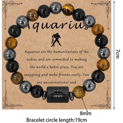 12 Zodiac Constellation Sign Bracelet