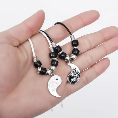 Tai Chi Yin Yang Bracelets Necklaces Pendant