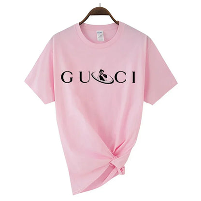 High Quality Women's T Shirt Letter Printed
