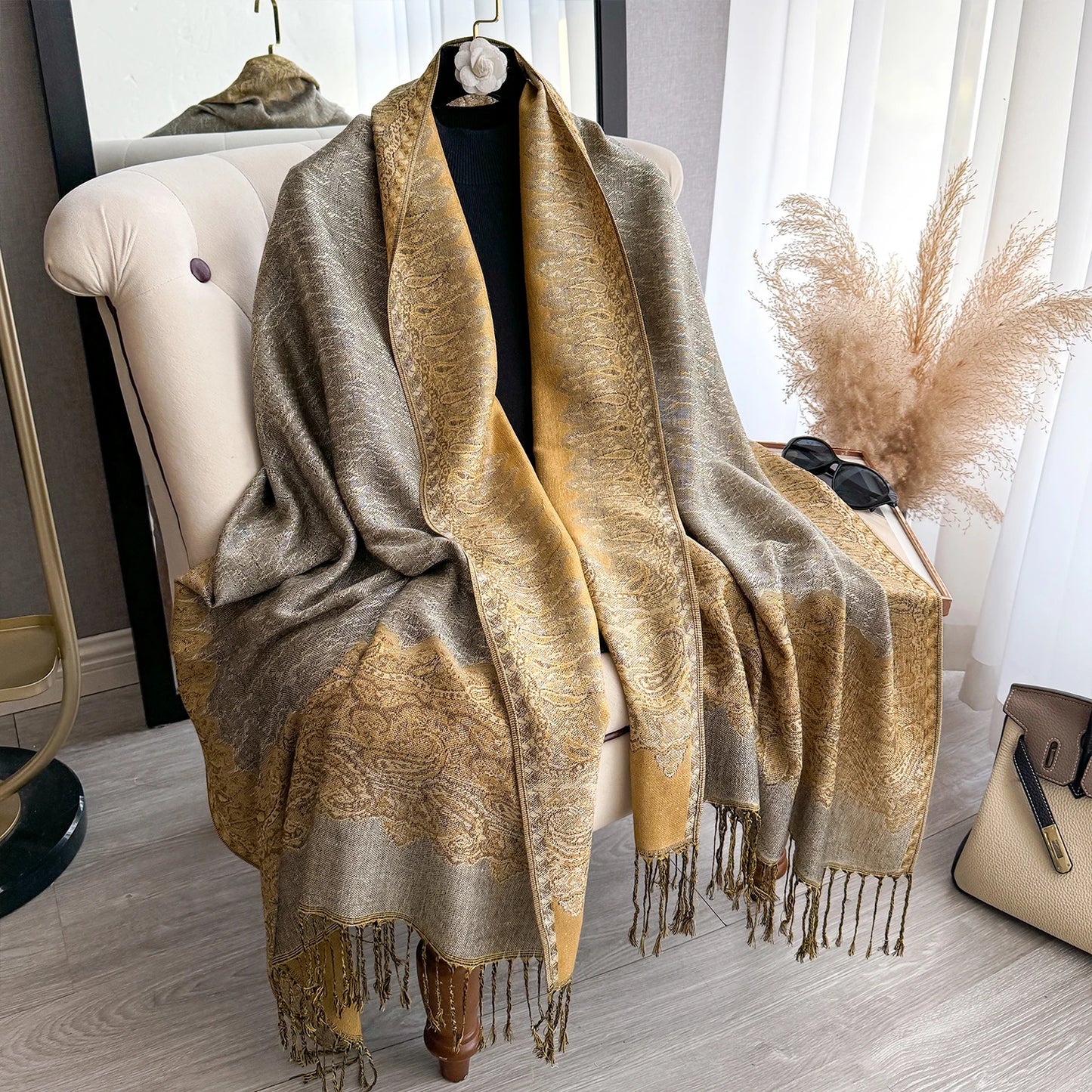 Thick Pashmina Soft Shawl Wrap