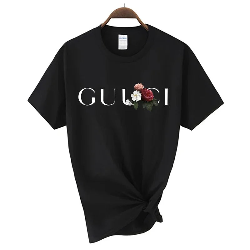 High Quality Women's T Shirt Letter Printed