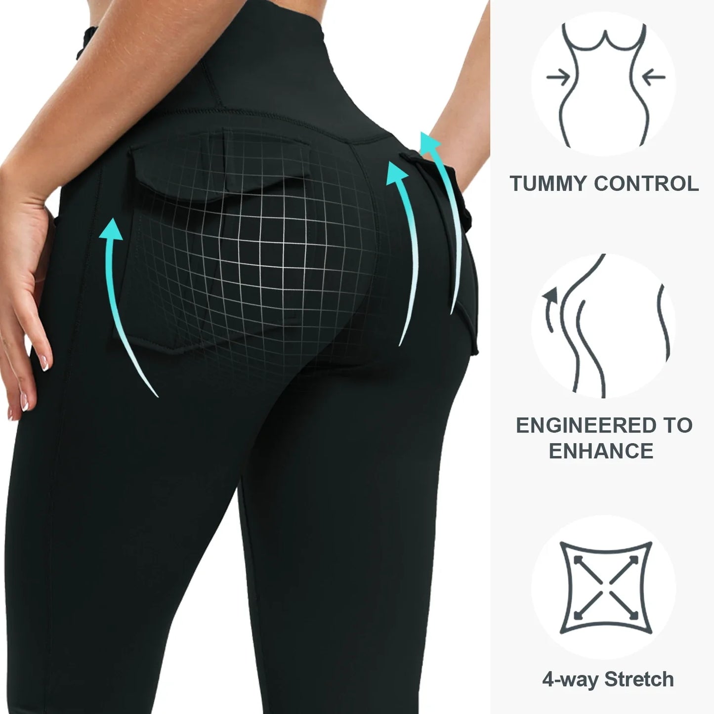 3 Pack Bootcut Yoga Pants