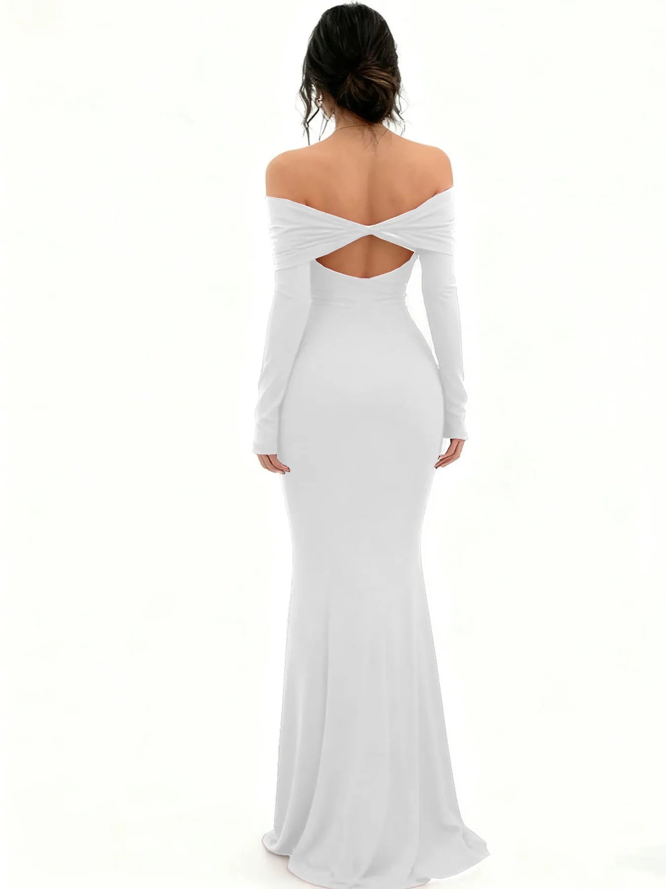 Women's Off-Shoulder Bodycon Dress -