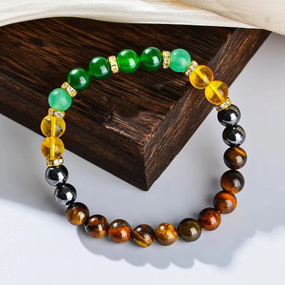 Trendy   Multi Color Beaded Bracelet -
