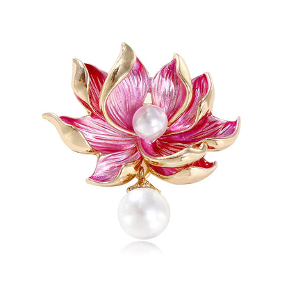 Lotus Flower Brooch (One Piece)