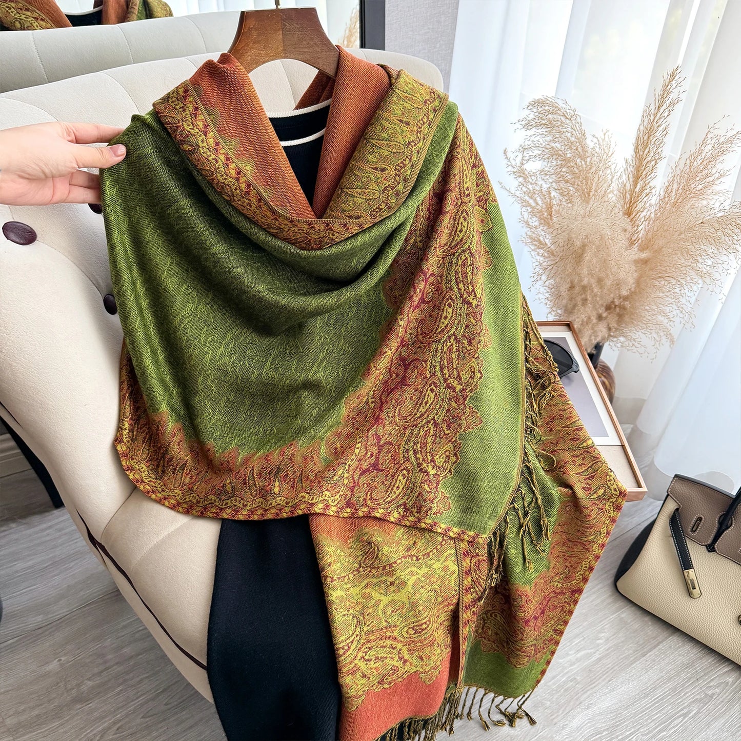 Thick Pashmina Soft Shawl Wrap