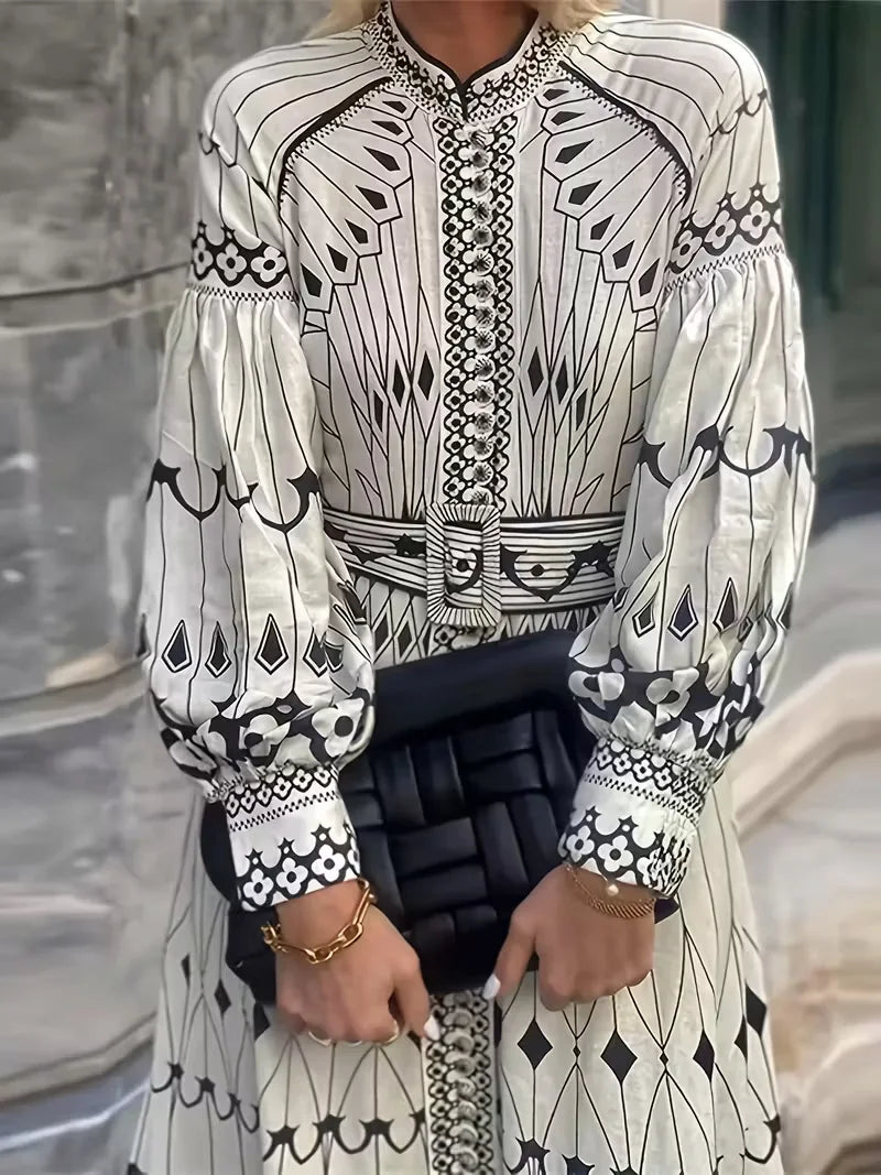 autumn/winter fashionable and elegant dress