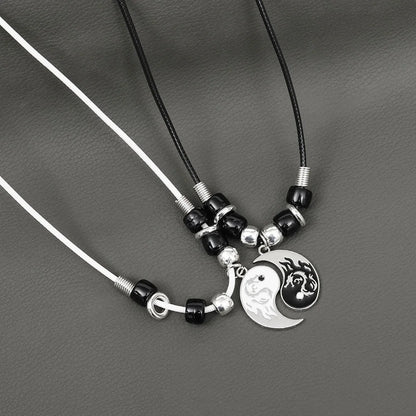 Tai Chi Yin Yang Bracelets Necklaces Pendant