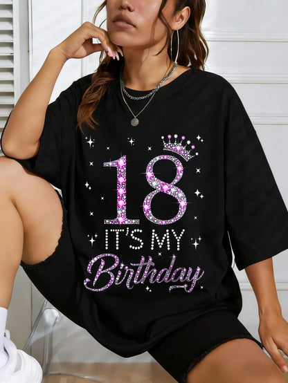 Women's 18th Birthday Graphic T Shirt