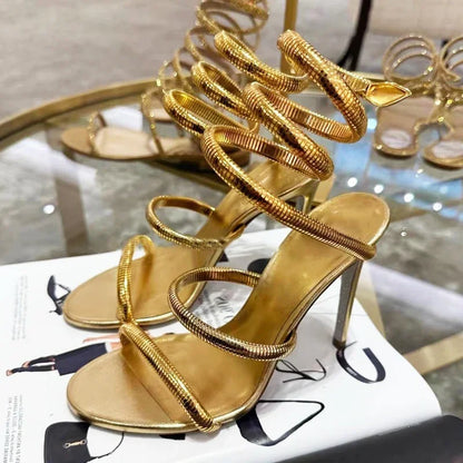 Street Style Ankle Strap Open Toe Sandals