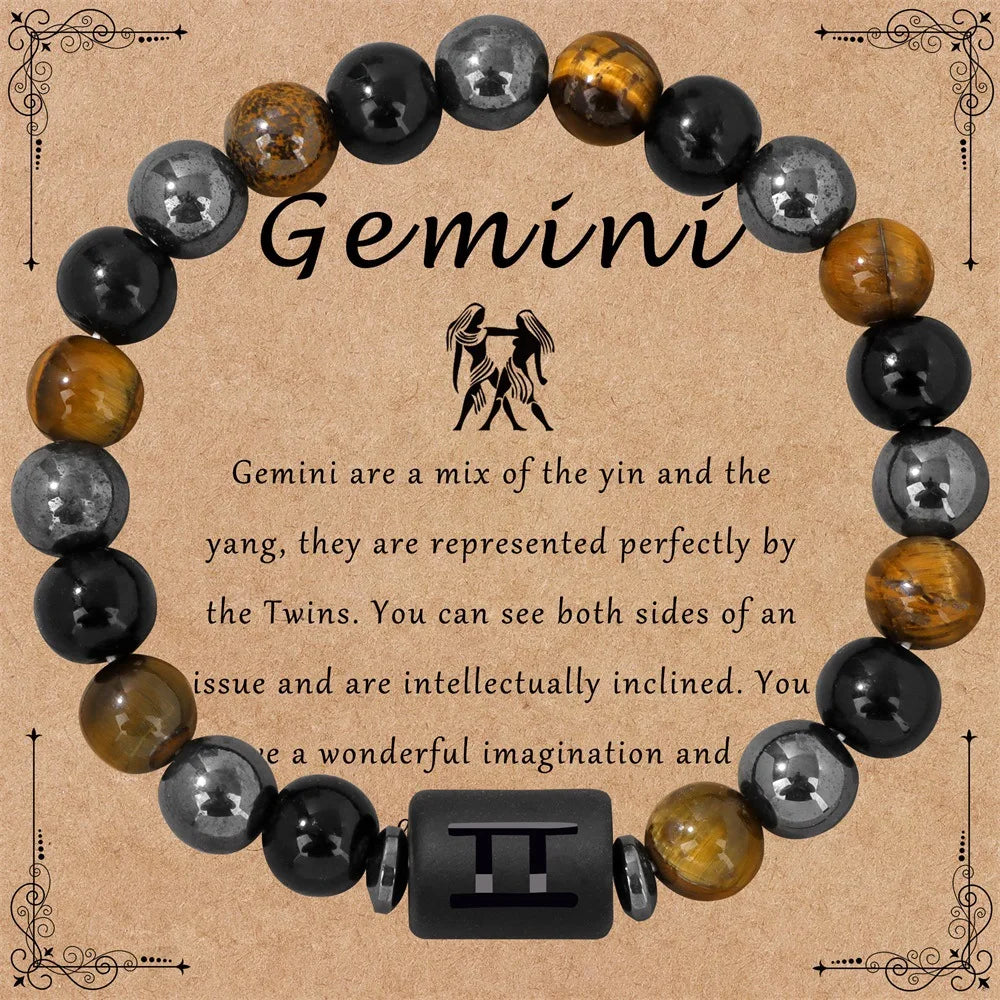 12 Zodiac Constellation Sign Bracelet
