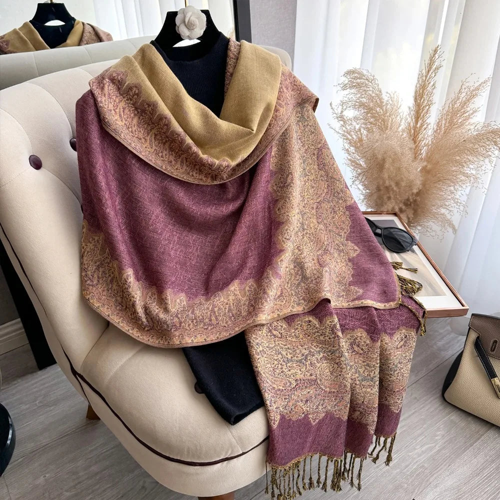Thick Pashmina Soft Shawl Wrap