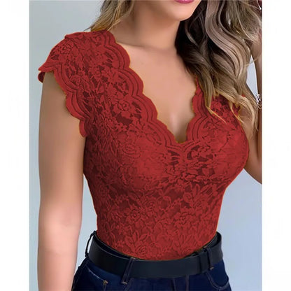 Lace Sexy Camisole V Neck Tank Top Underwear