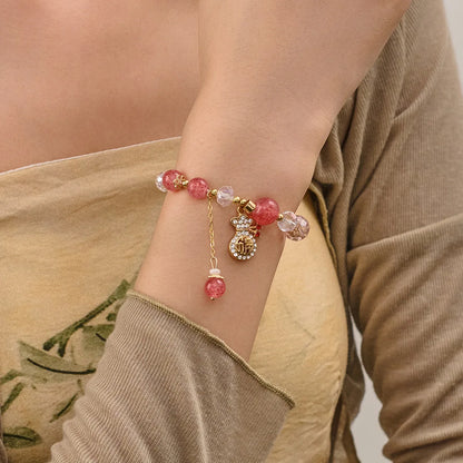 Glass Bead Bracelet
