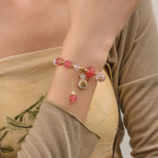 Glass Bead Bracelet