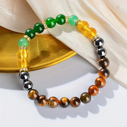 Trendy   Multi Color Beaded Bracelet -