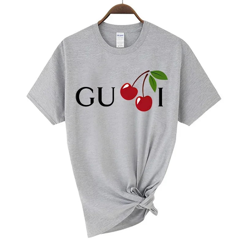 High Quality Women's T Shirt Letter Printed