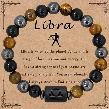12 Zodiac Constellation Sign Bracelet