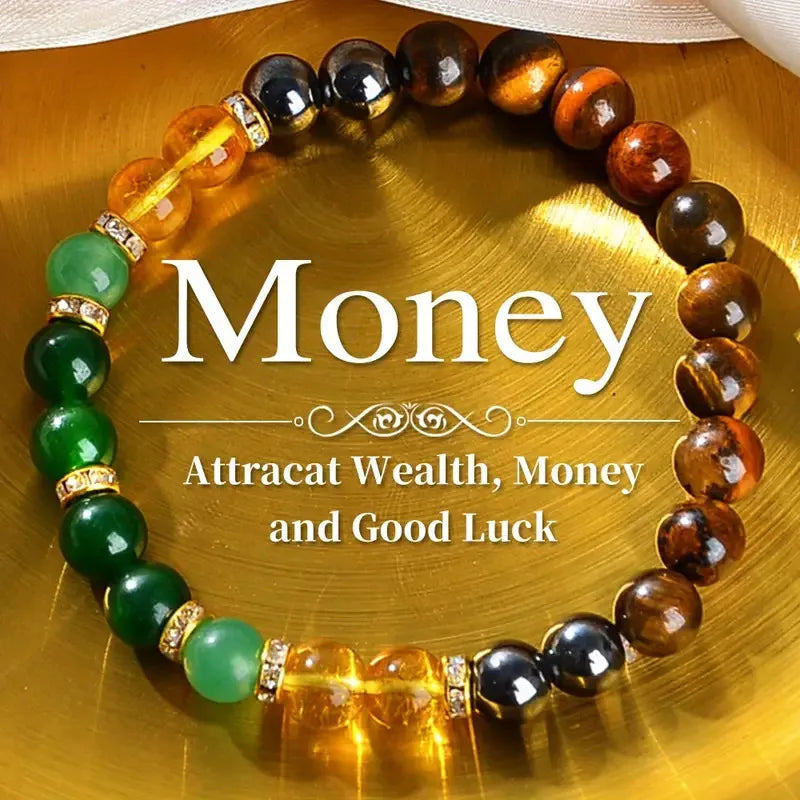 Trendy   Multi Color Beaded Bracelet -