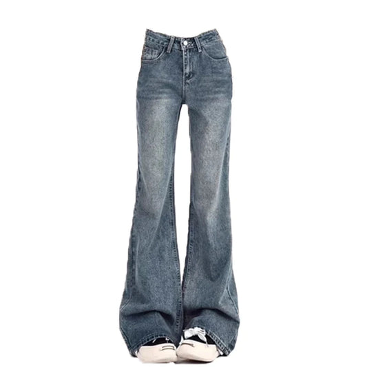 Jeans Flare Trousers Slimming Vintage Inspired